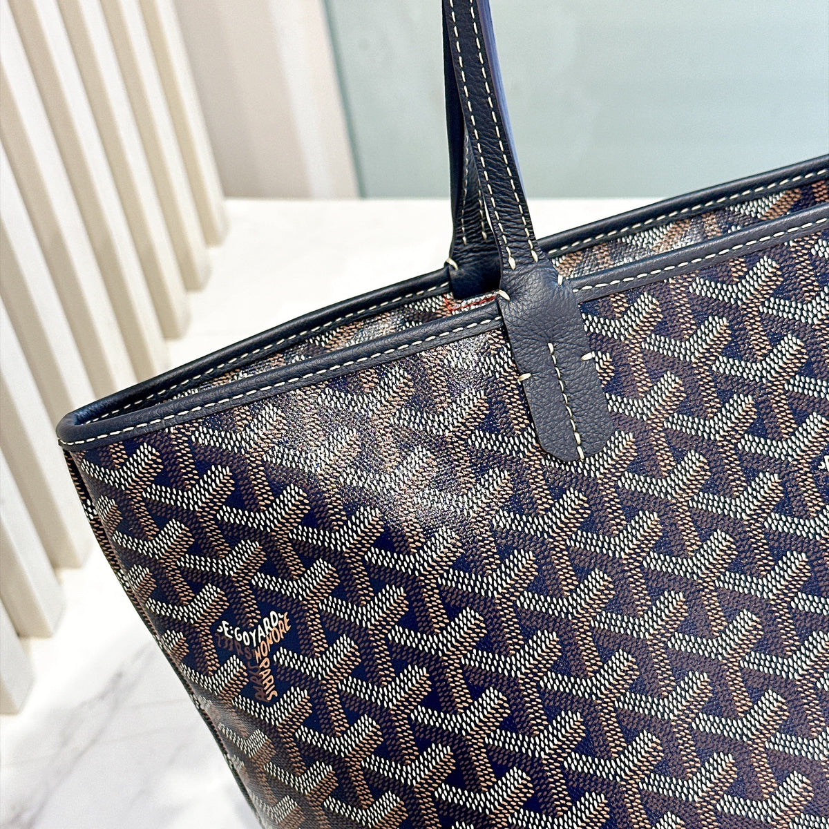 Goyard Artois MM in Blue