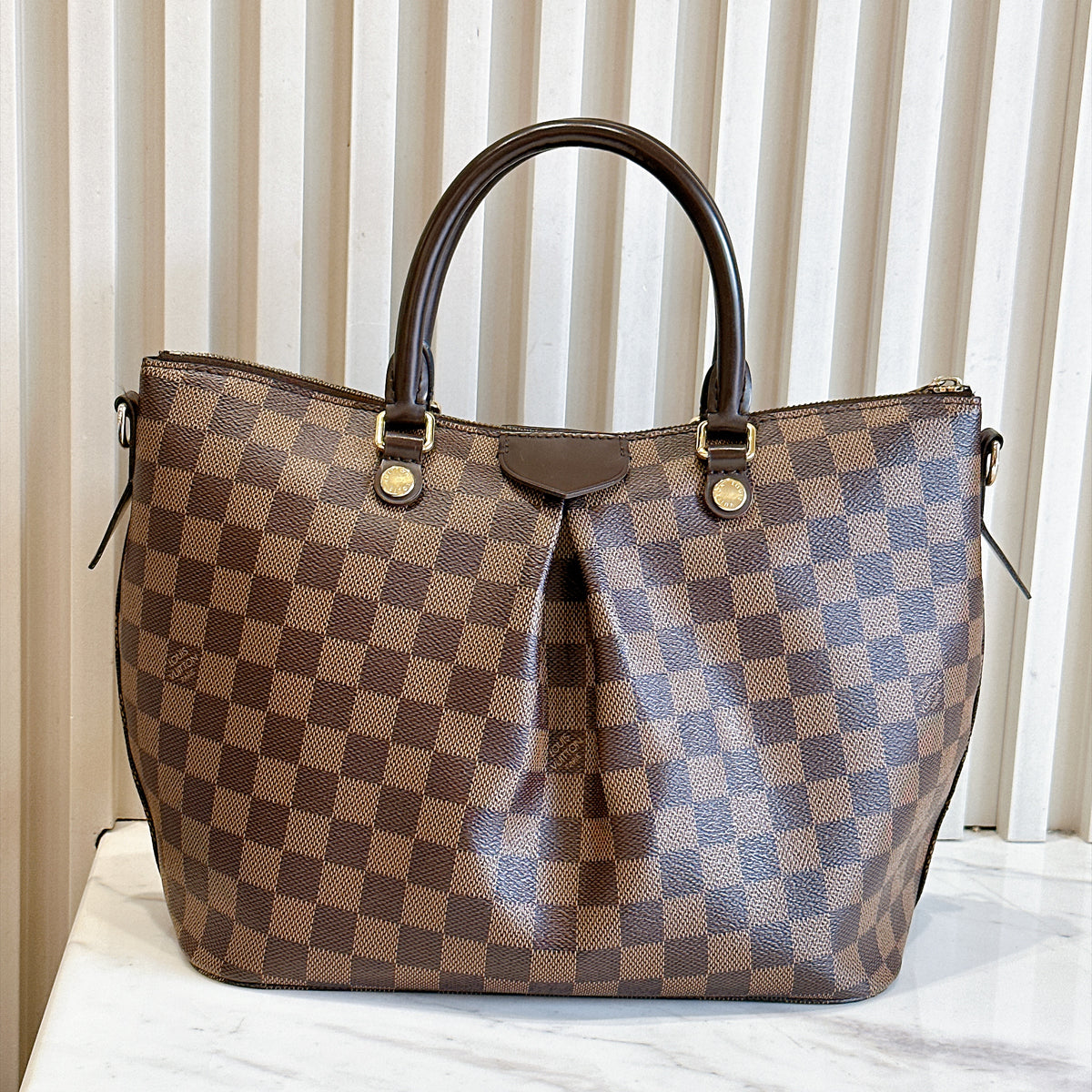LV Damier Ebene Siena PM