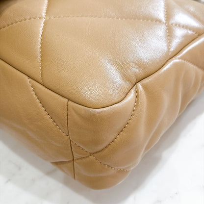 Chanel 19 Beige in Small Lambskin
