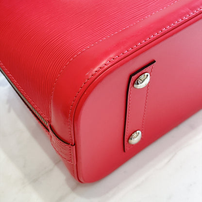 LV Alma PM in Pink Epi Leather