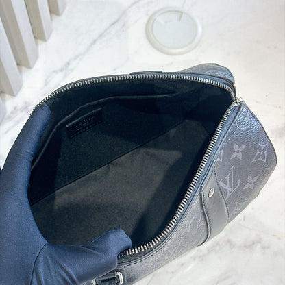 LV Monogram Eclipse City Keepall