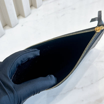 LV Felicie Pochette in Black Empreinte Leather