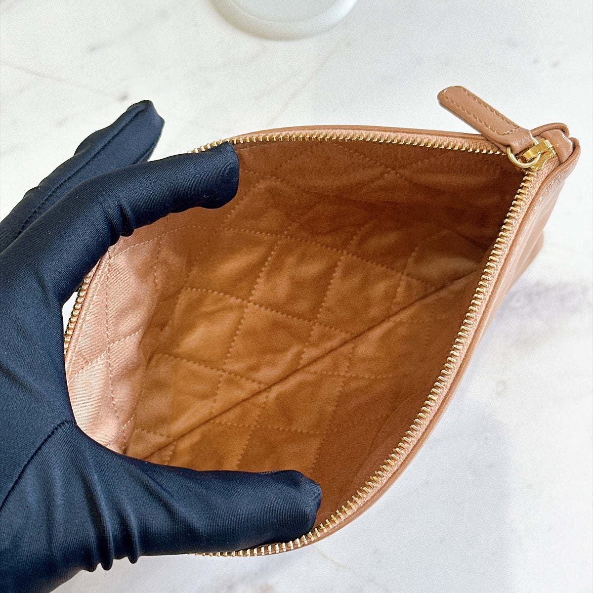 Chanel 22 Small in Caramel Calfskin