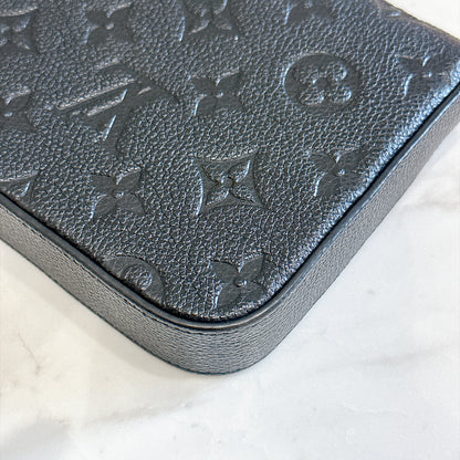 LV Felicie Pochette in Black Empreinte Leather