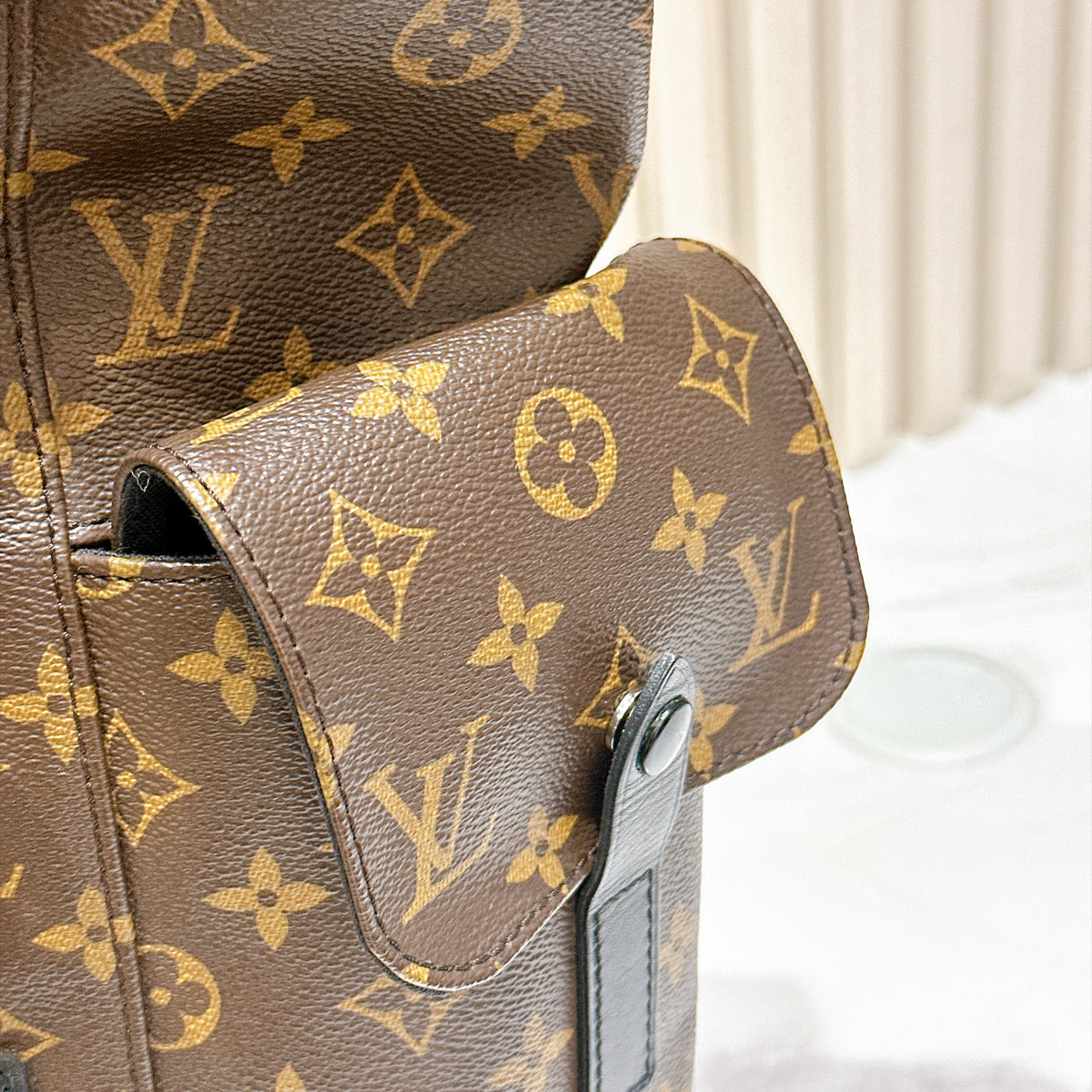 LV Monogram Christopher Backpack MM