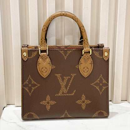 LV On The Go BB in Reverse Monogram