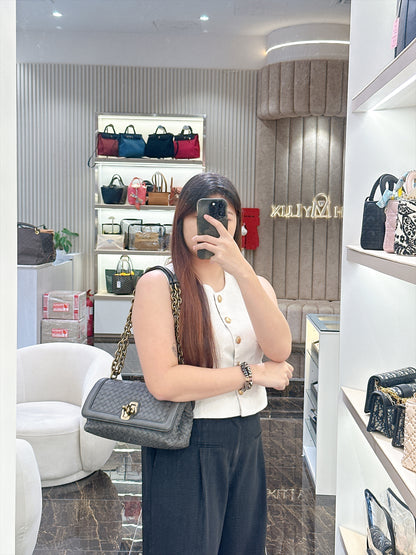Bottega Veneta Intrecciato Olimpia Knot Shoulder Bag
