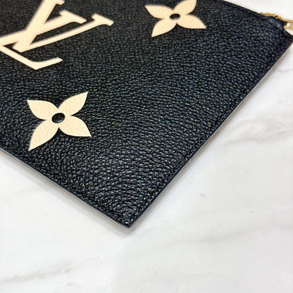 LV Neo Noe MM Bicolour In Black / Creme