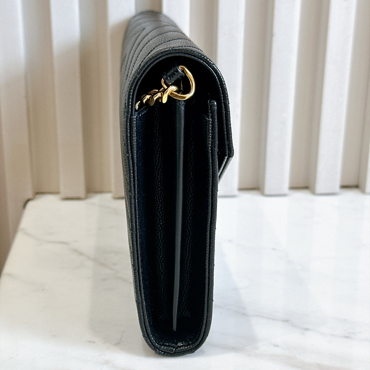 YSL Wallet On Chain Black in GHW