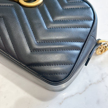 Gucci Marmont Camera Bag Small Black
