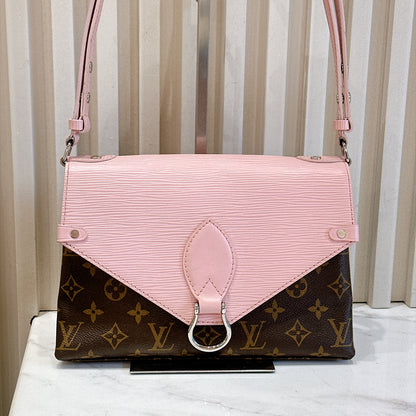 LV Epi Saint Michel Pink Shoulder Bag