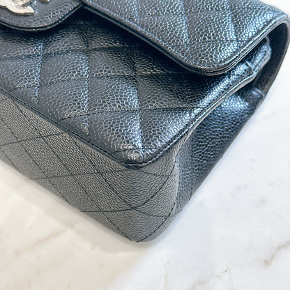 Chanel Classic Flap Small in Black Caviar SHW