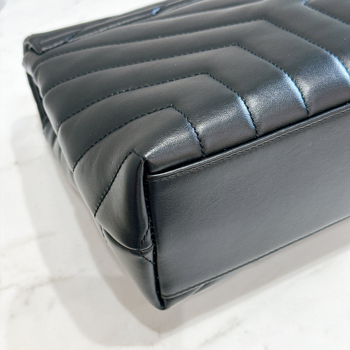YSL Lou Lou Small in Black GHW