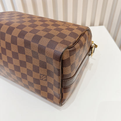 LV Damier Ebene Speedy 25 Bandouliere