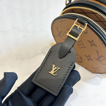 LV Mini Boite Chapeau in Reverse Monogram