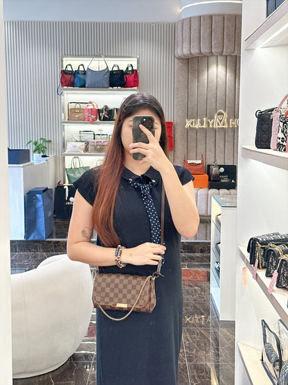 LV Favorite PM in Damier Ebene