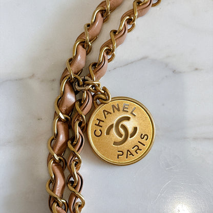 Chanel 22 Small in Caramel Calfskin