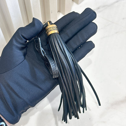 YSL Lou Belt Bag In Black GHW