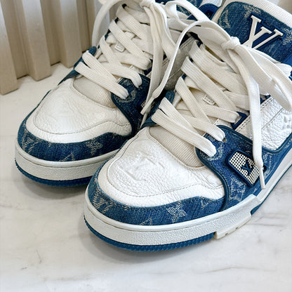 LV Trainer Sneakers in Blue