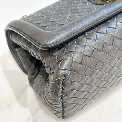 Bottega Veneta Intrecciato Olimpia Knot Shoulder Bag