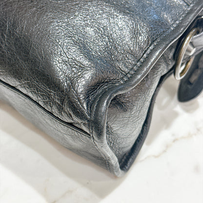 Balenciaga Le City Mini In Black Arena Lambskin