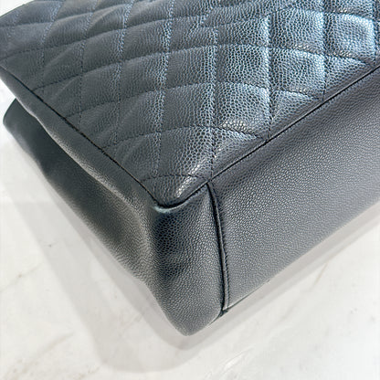 Chanel GST in Black Caviar GHW