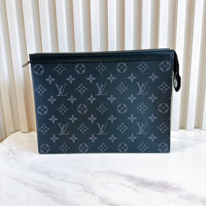 LV Pochette Voyage Monogram Eclipse