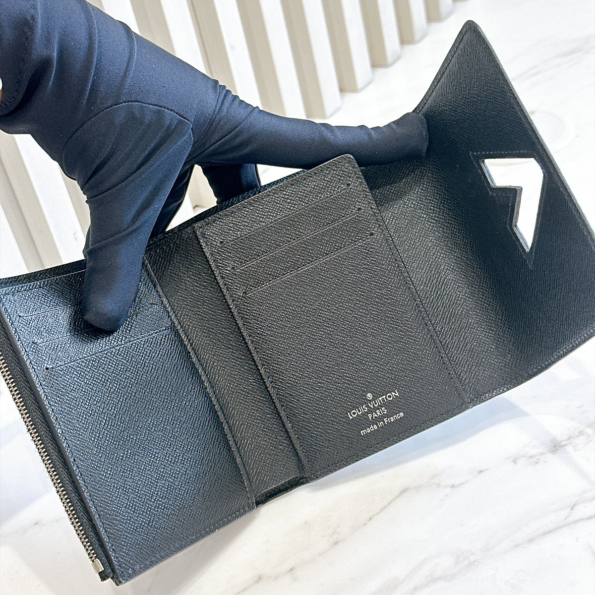 LV Twist Wallet in Black SHW