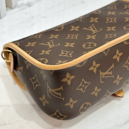 LV Monogram Diane with Black Strap