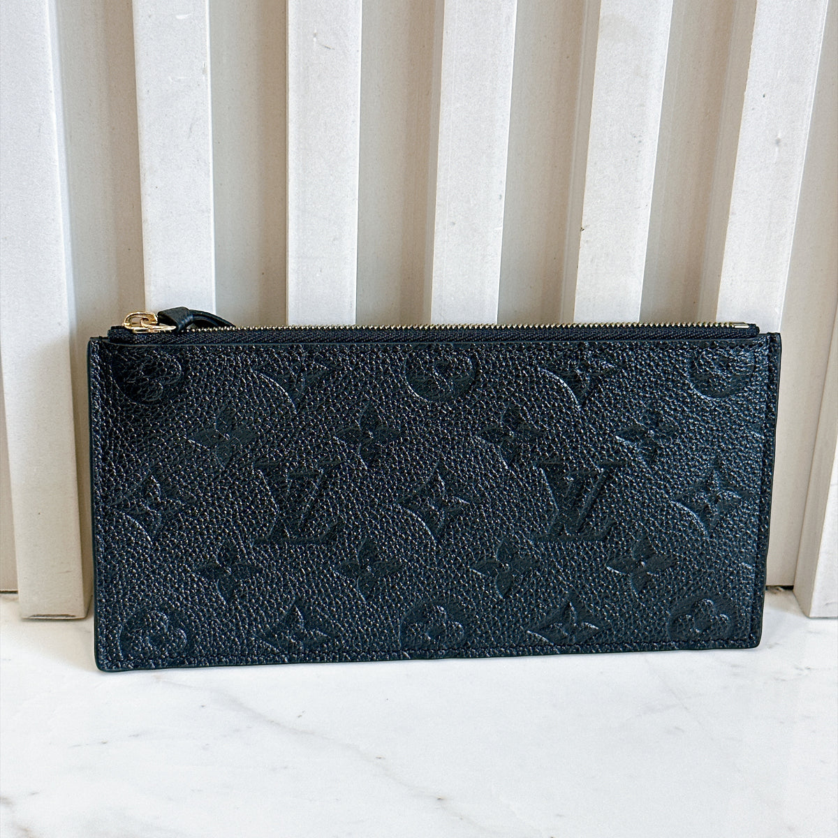 LV Felicie Pochette in Black Empreinte Leather