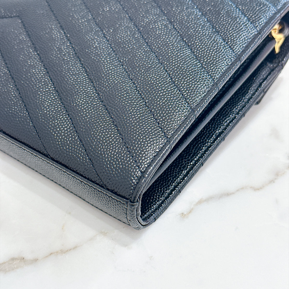 YSL Wallet On Chain Black in GHW