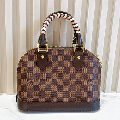 LV Alma BB Damier Ebene Braided