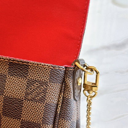 LV Favorite PM in Damier Ebene