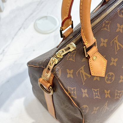 LV Monogram Speedy 25 Bandouliere
