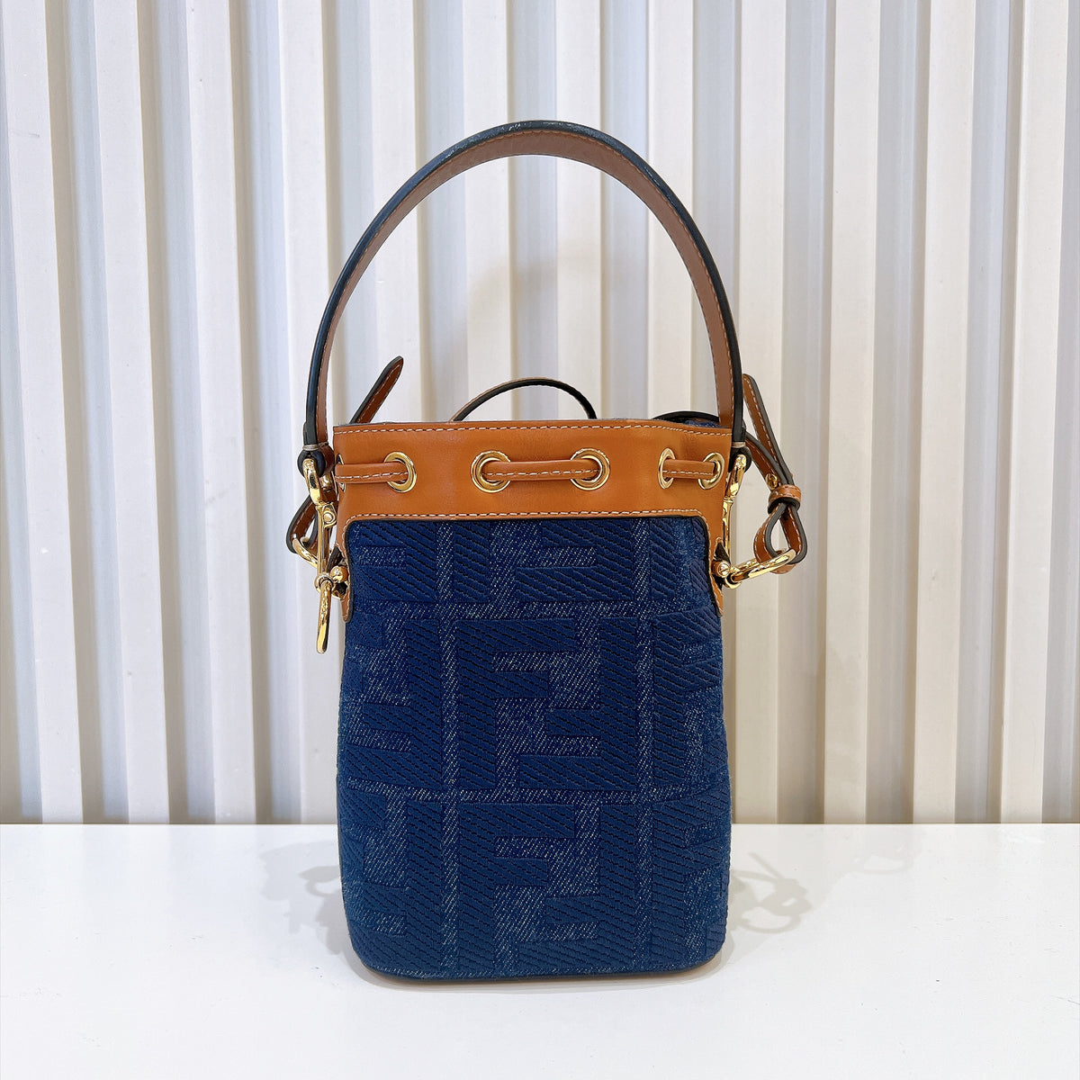Fendi Mon Tresor Mini in Denim