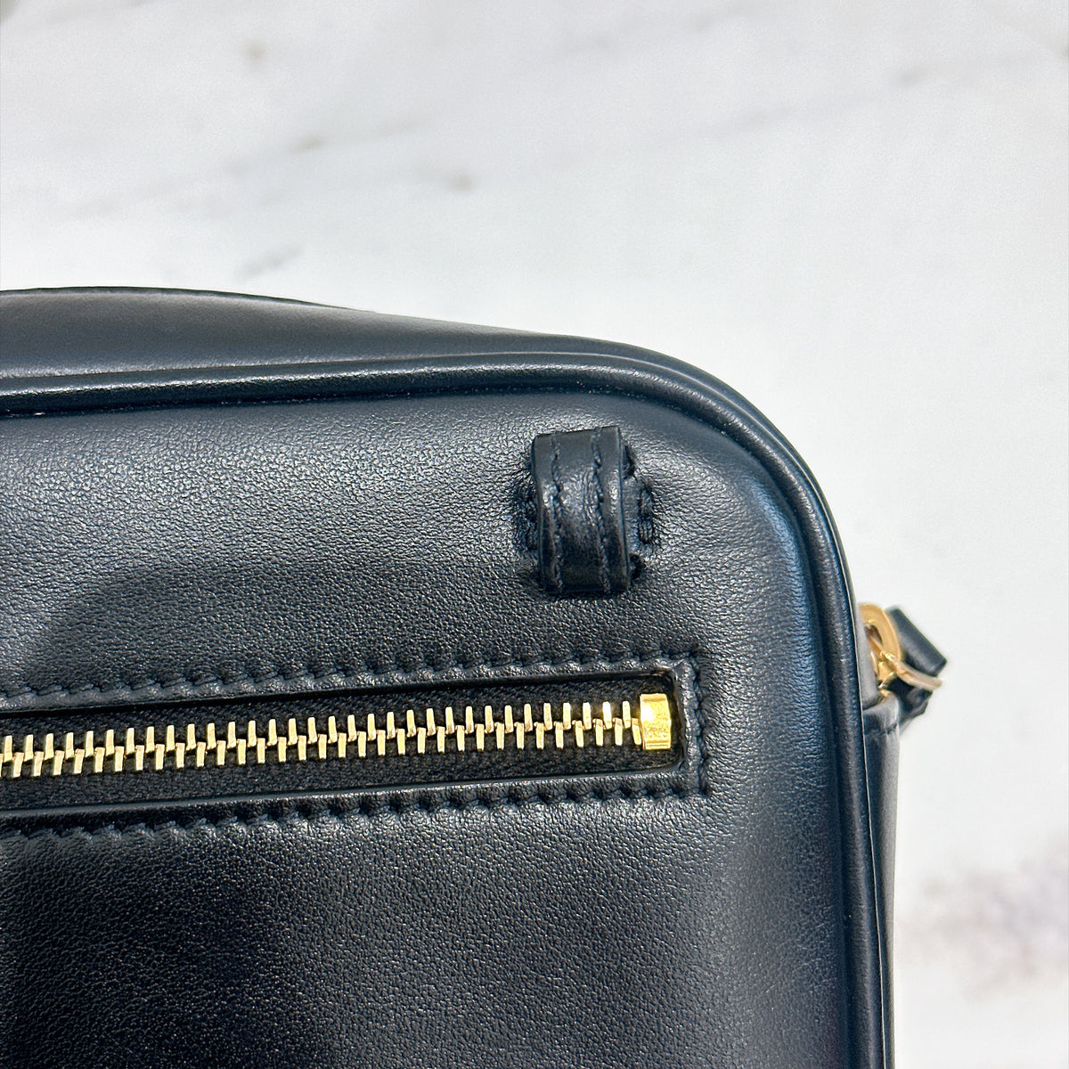 YSL Lou Belt Bag In Black GHW