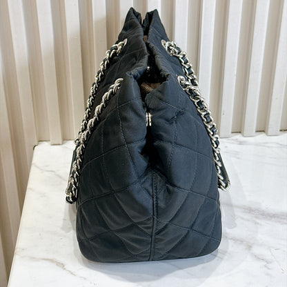 Prada Quilted Tessuto Nylon Chain Shoulder Tote