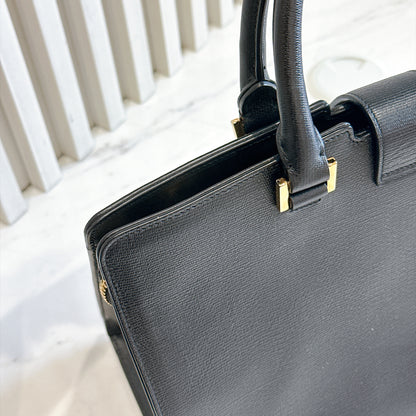 YSL Cabas Chyc Satchel Black