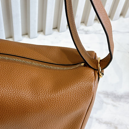 Gucci Half Horsebit Medium Bag Brown