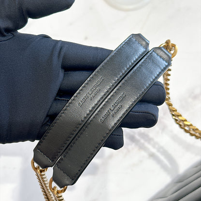 YSL Lou Lou Small in Black GHW