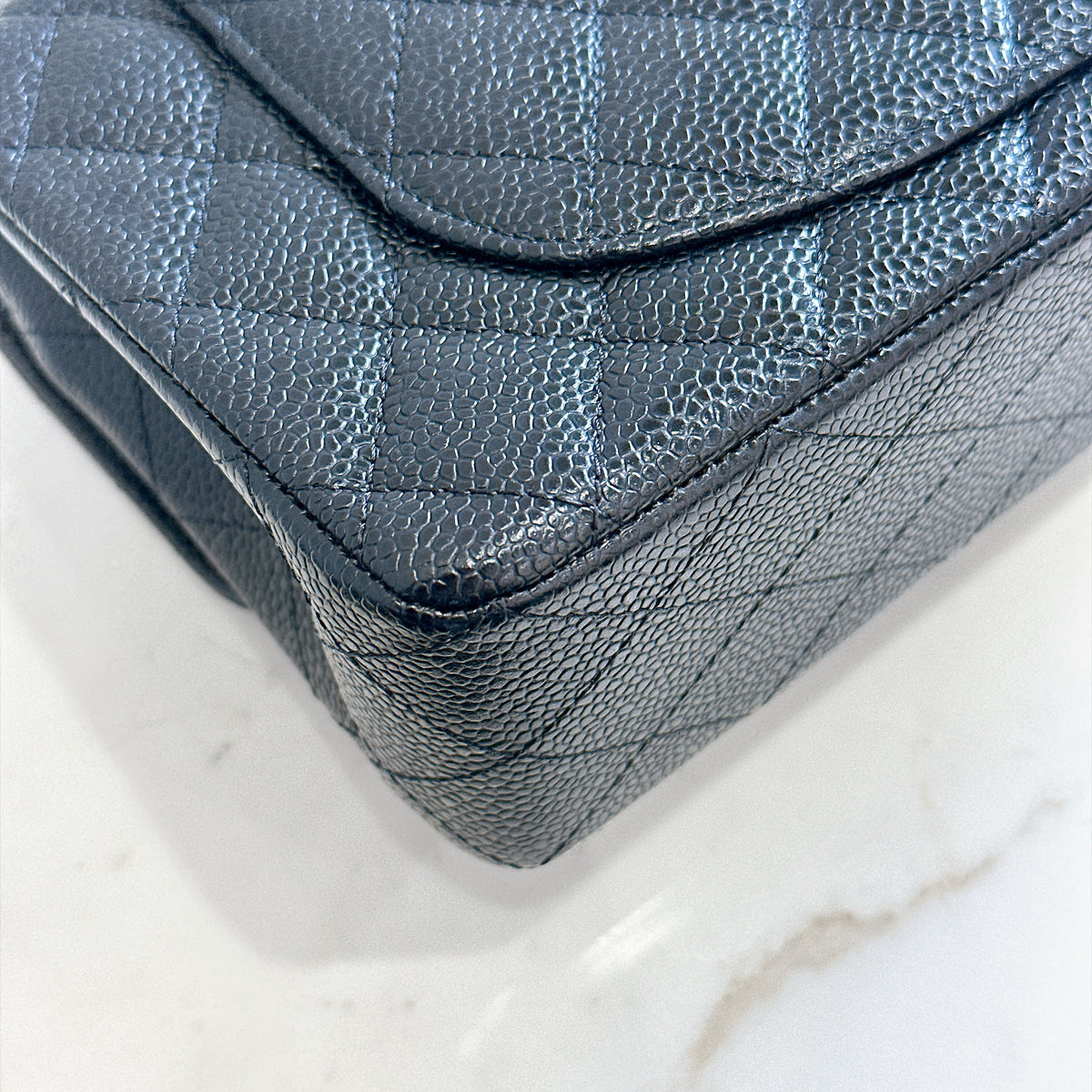 Chanel Classic Flap Small in Black Caviar SHW