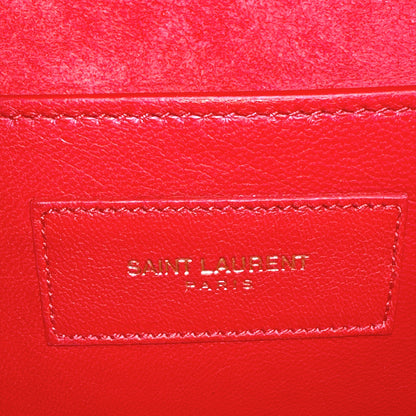 YSL Red Monogram Classic Cassandre Clutch