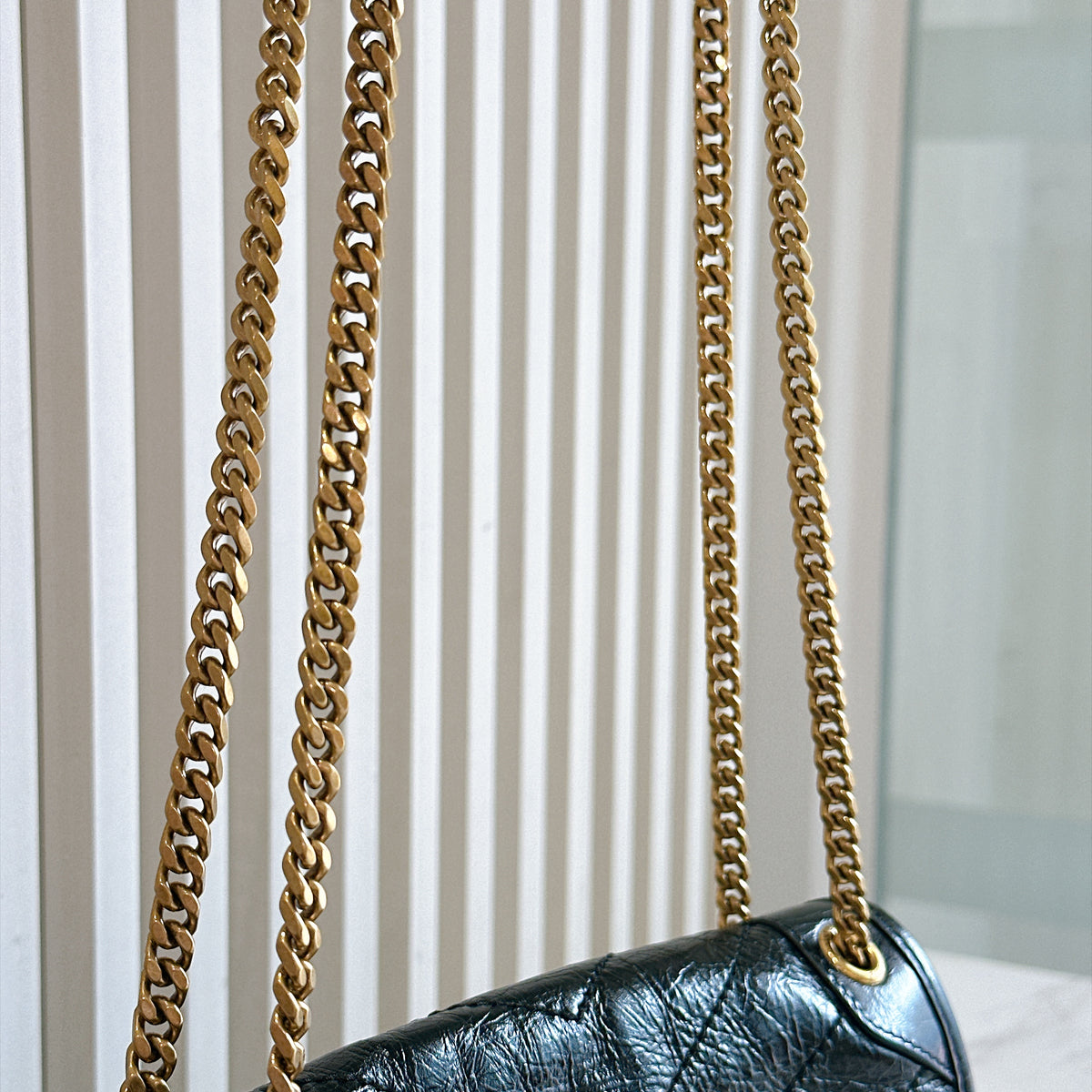 YSL Niki Baby in Black