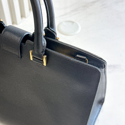 YSL Cabas Chyc Satchel Black