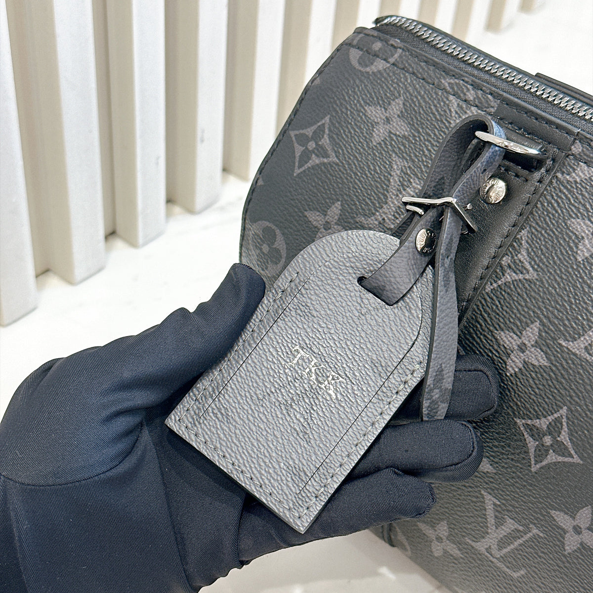 LV Monogram Eclipse City Keepall
