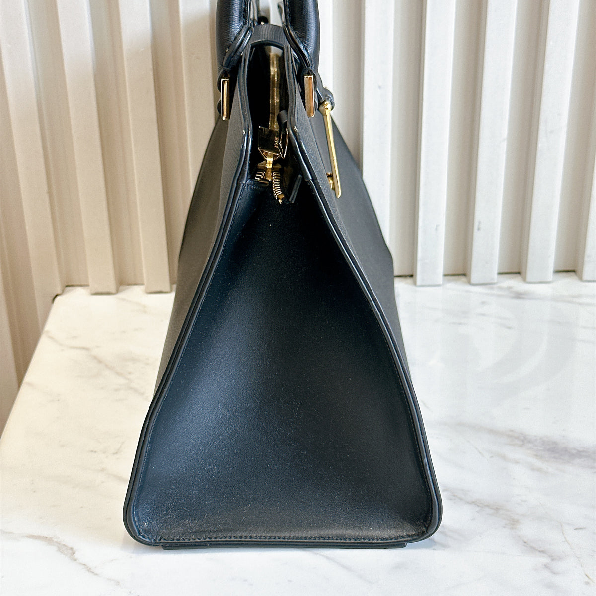 YSL Cabas Chyc Satchel Black