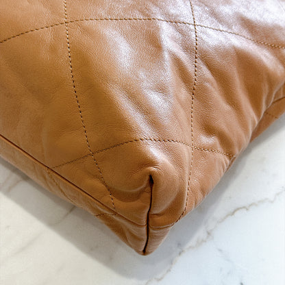 Chanel 22 Small in Caramel Calfskin