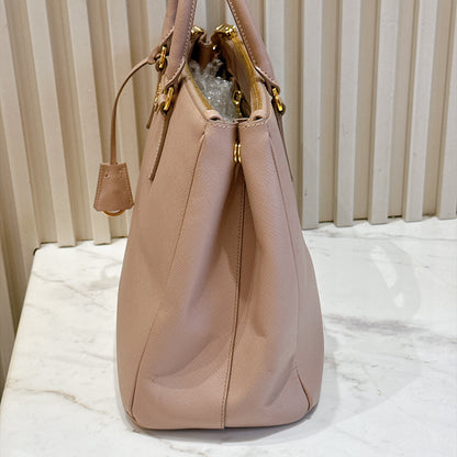 Prada Saffiano Gallieria Pink in Medium