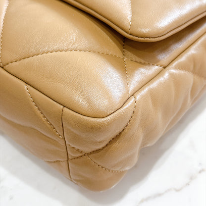 Chanel 19 Beige in Small Lambskin
