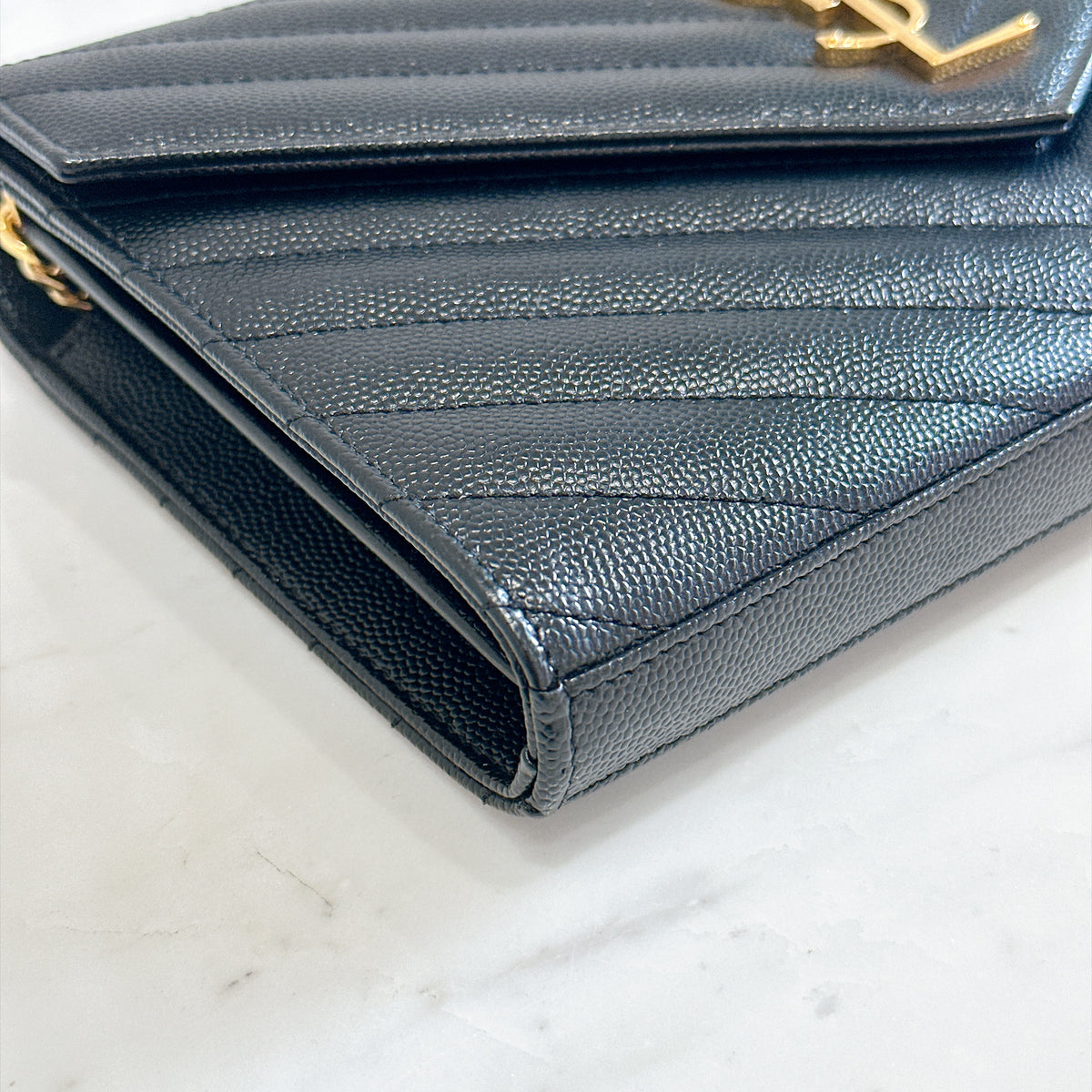 YSL Wallet On Chain Black in GHW